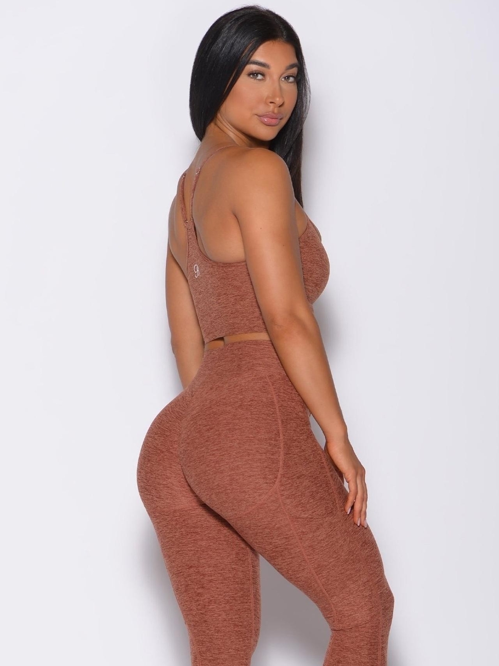 Uplift Pocket Leggings in Chai Spice by Bombshell Sportswear